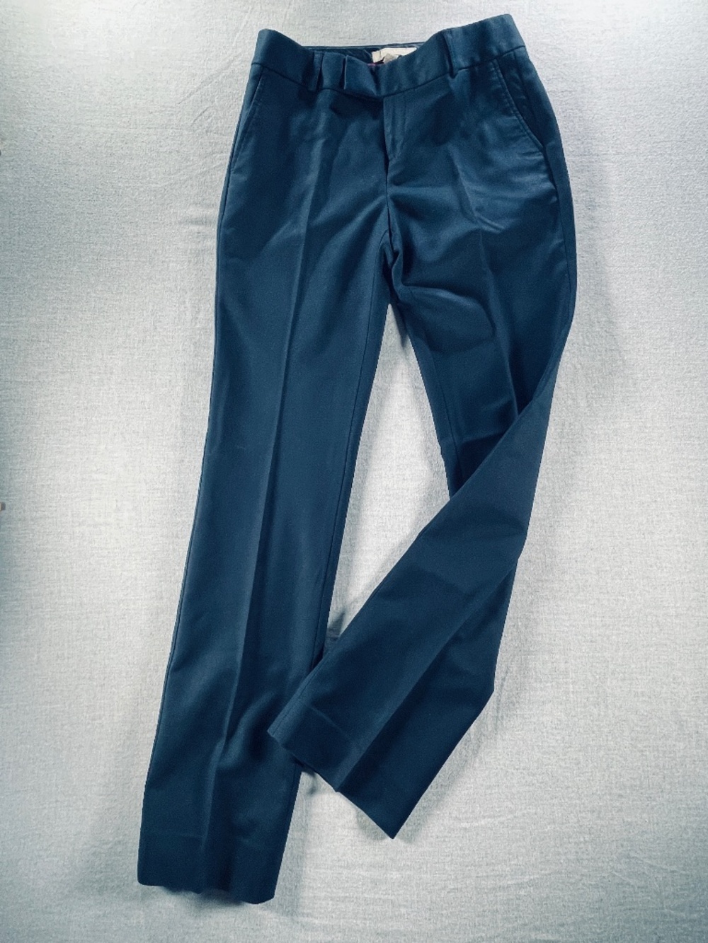 Banana Republic Martin Fit Navy Straight Leg Minimalist Dress Pants Size 0